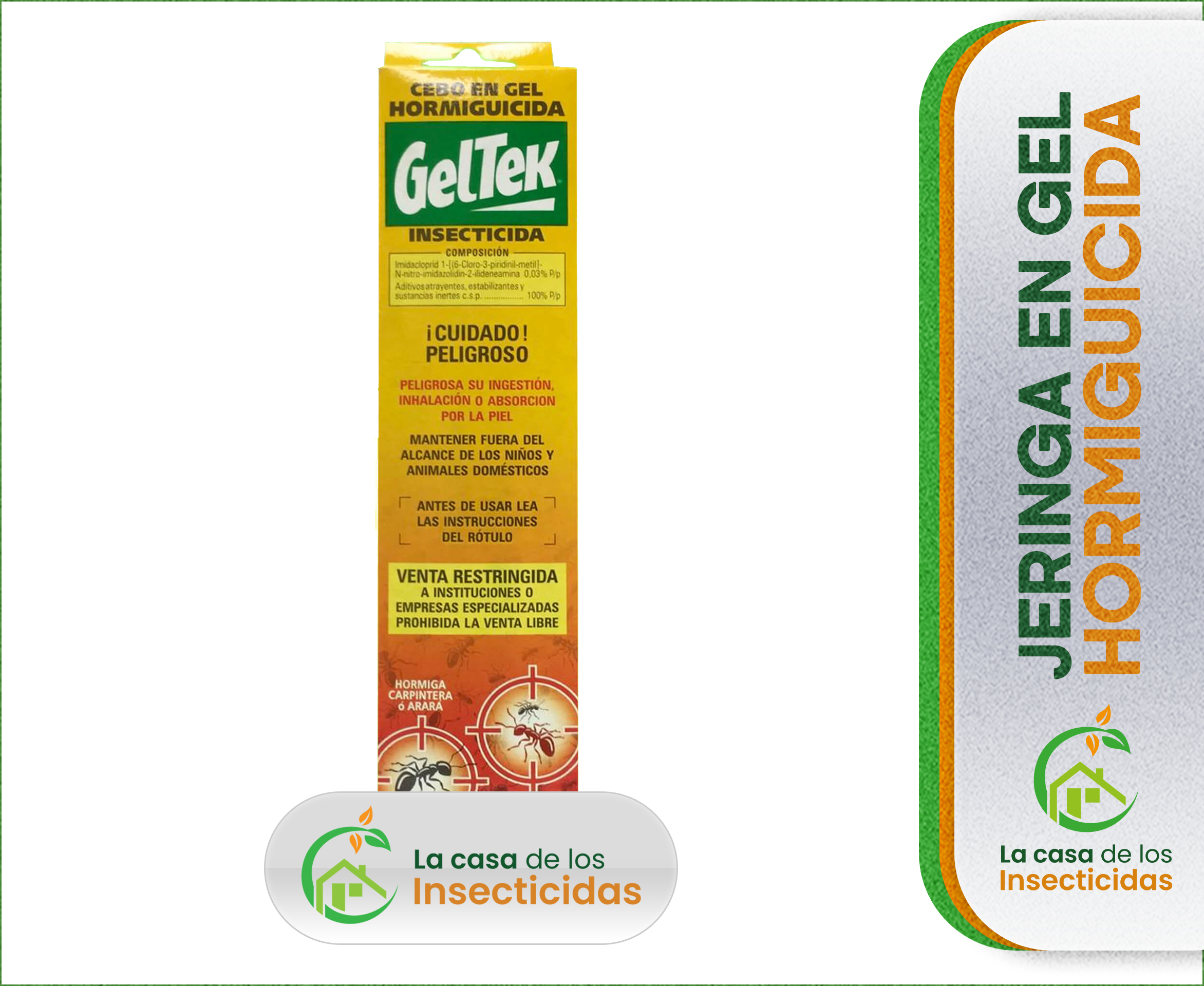 Geltek Cebo Control de Hormigas 40g
